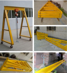  Movable portal gantry crane structure exporter in China