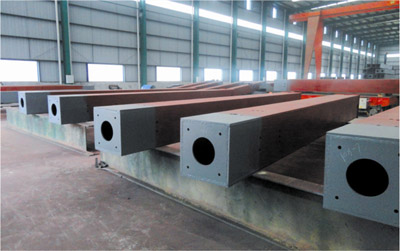 Steel and Concrete Column for High-rise Building