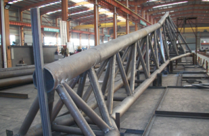  Steel pipe truss structure