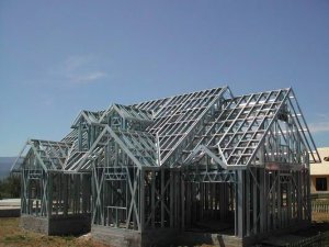 ST44-2 Carbon steel structure Houses